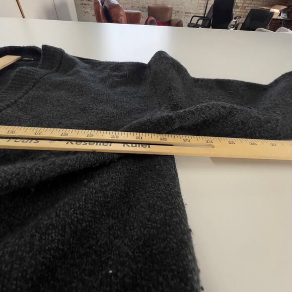 Allbirds Sweater Womens Large Black The Cardi Merino Wool Button Up Cardigan - Picture 7 of 8